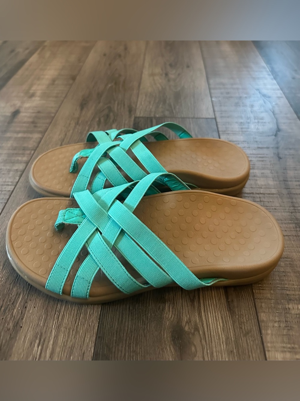 Vionic Tia Women’s Sandals Teal Size 6 EXCELLENT